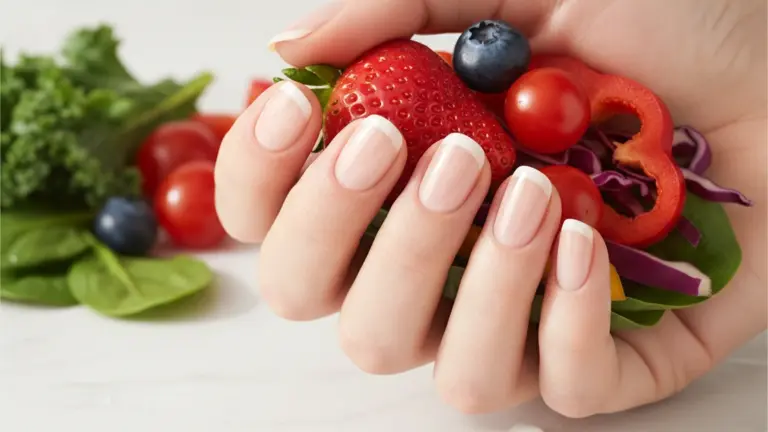 Alimentação e Nutrientes Essenciais para Unhas Saudáveis