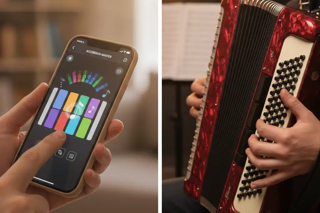 Aplicativos Gratuitos de Teclado e Acordeon para Iniciantes: Compare Antes de Baixar
