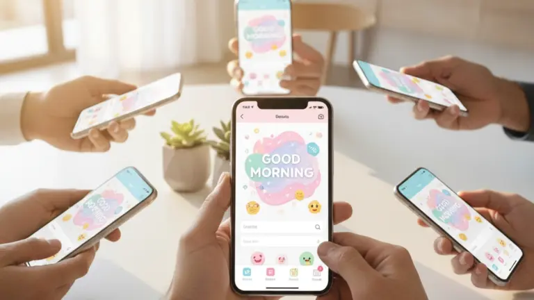 Apps para Compartilhar Saudações de Fé e Bom Dia com Figurinhas