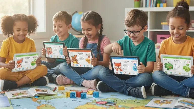 Apps para Crianças Aprenderem Inglês do Zero: Guia Completo