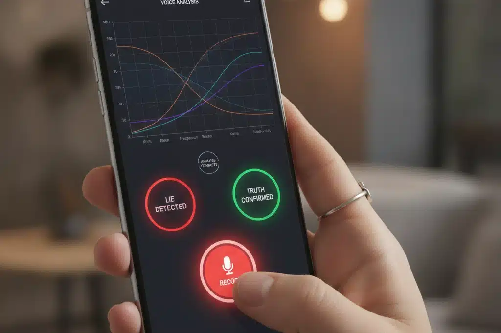 Apps Detector de Mentiras e Analisador de Voz para Festas