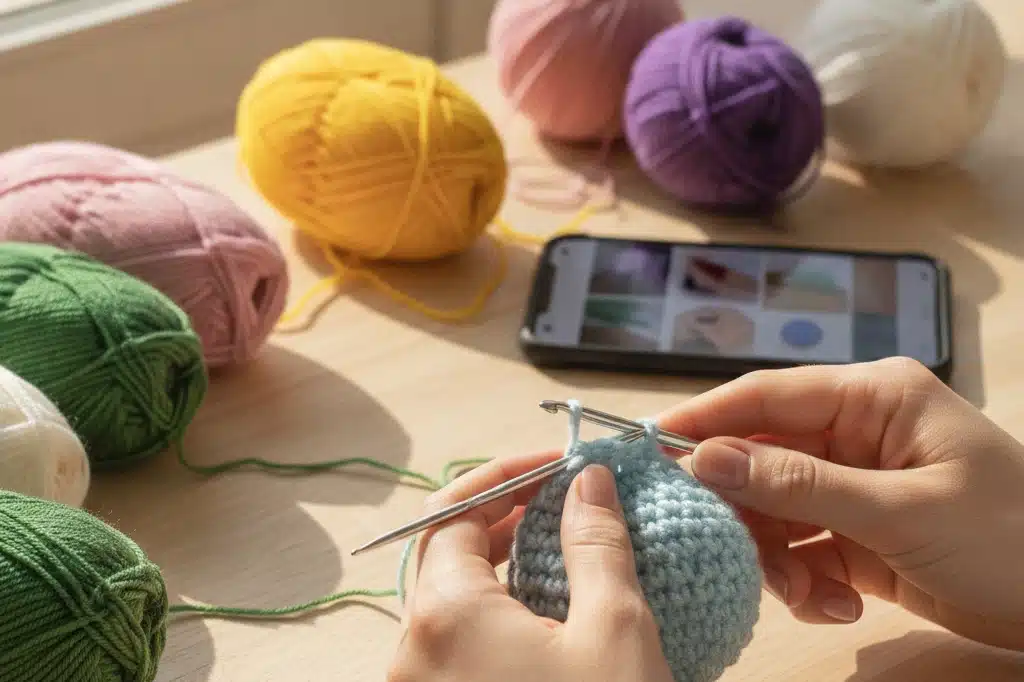 Apps Grátis Pontos Crochê e Tutoriais
