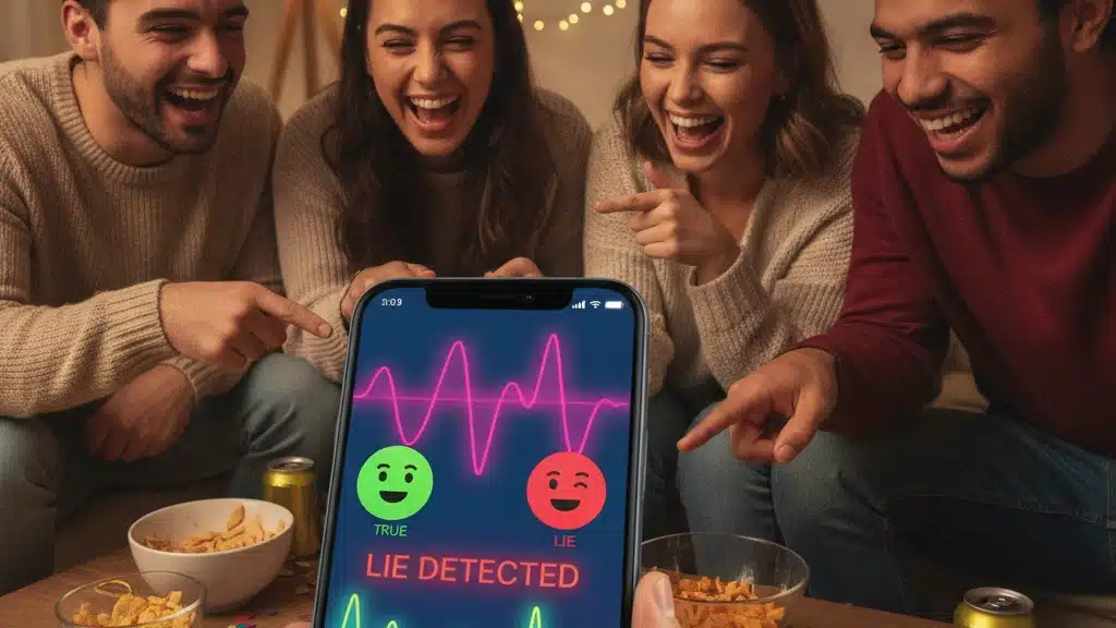 Baixe o App e Brinque de Detector de Mentiras