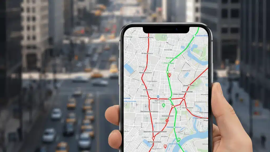 Baixe o App e Chegue Mais Rápido Todo Dia