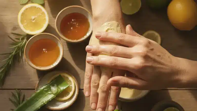 Receitas Naturais para Eliminar Manchas de Idade nas Mãos