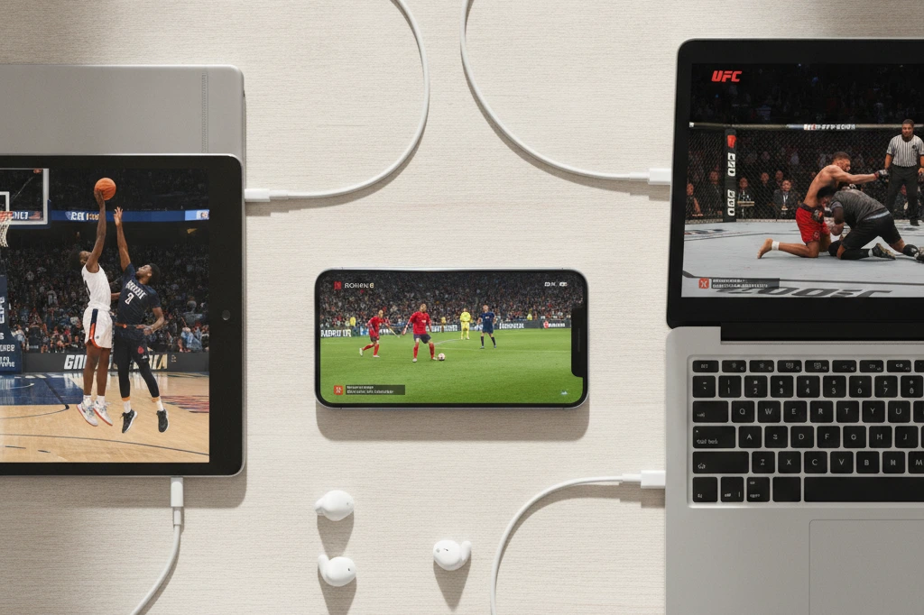 Aplicativos Essenciais para Fãs de Esportes Acompanharem Transmissões Ao Vivo