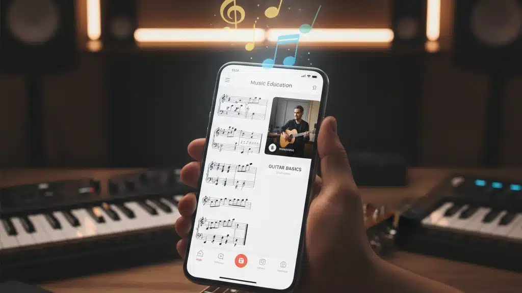 Apps com Aulas de Música Online - Guia de Ferramentas Disponíveis
