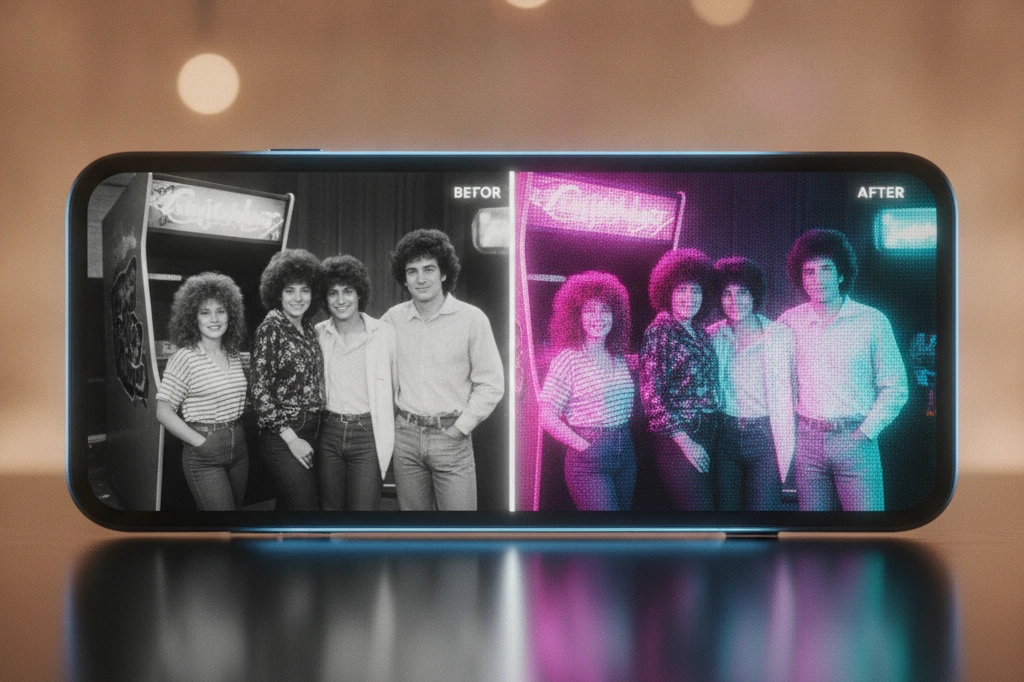 Apps Gratuitos que Transformam Suas Fotos em Vintage dos Anos 1980