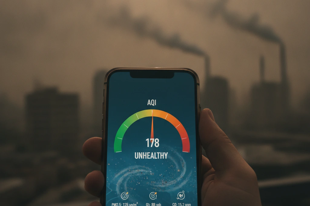 Apps Gratuitos que Mostram Índice de Poluição e Alertas de Saúde