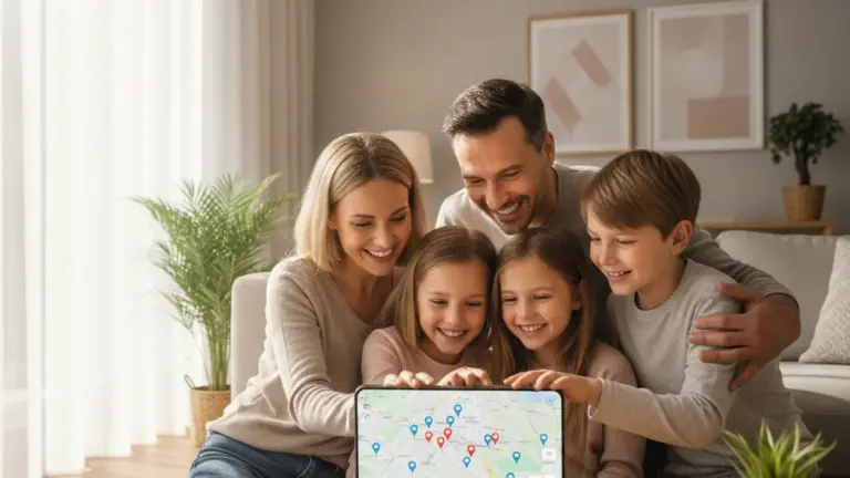 Baixe o App e Acompanhe a Sua Família