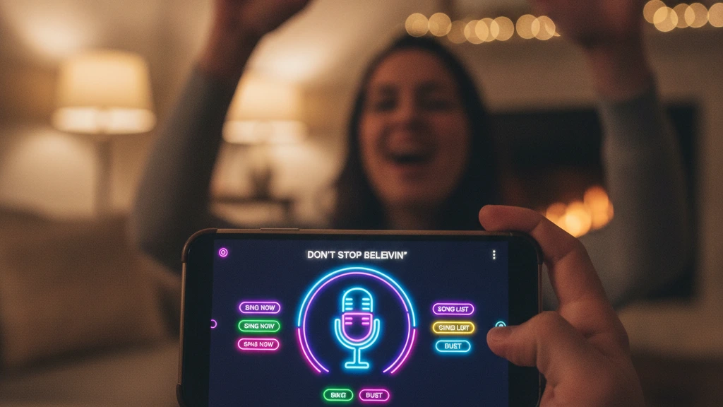 Baixe o App e Comece a Cantar Agora