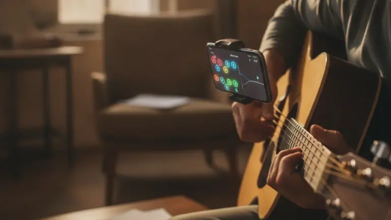 Baixe o App e Comece a Tocar Violão Hoje