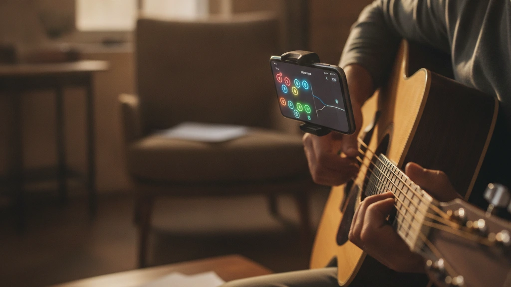 Baixe o App e Comece a Tocar Violão Hoje
