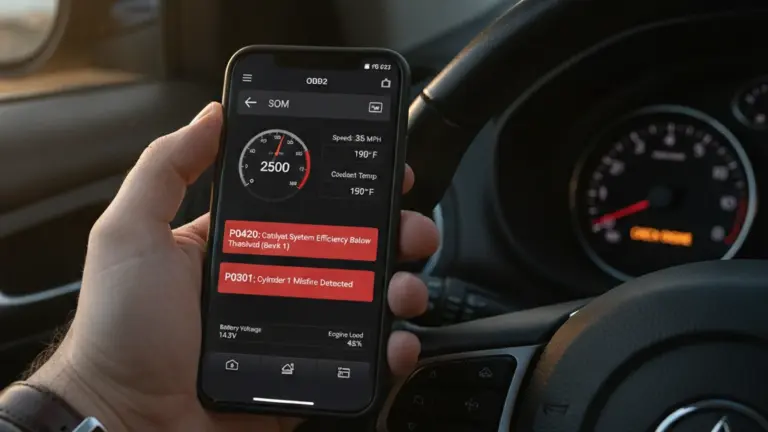 Baixe o App e Escaneie o Seu Carro