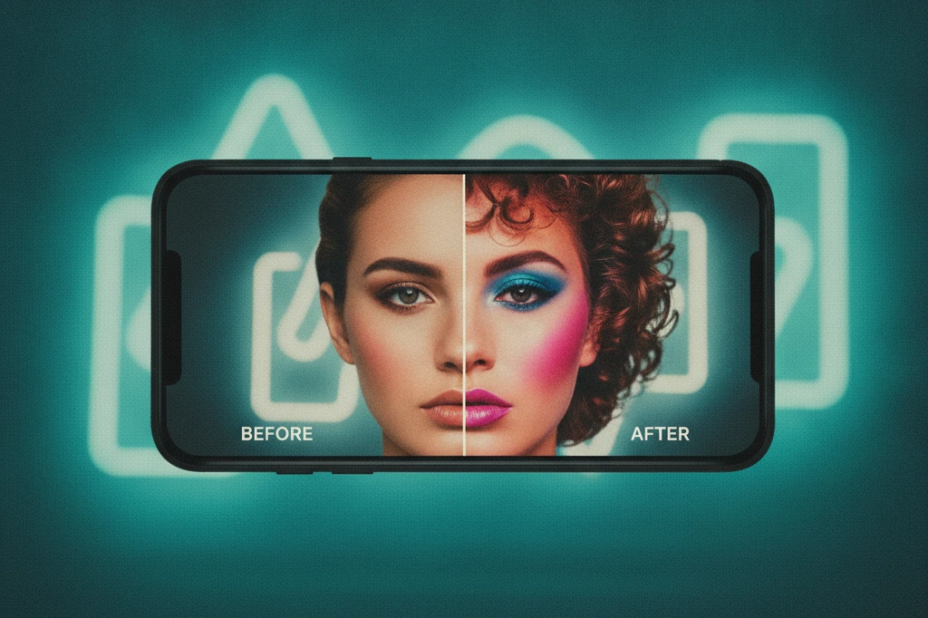 Melhores Apps para Editar Fotos com Estilo Retrô dos Anos 80
